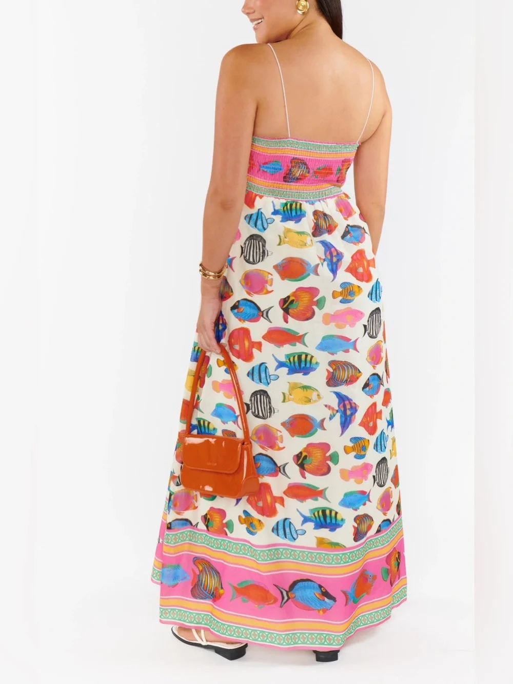 NWT Show Me Your Mumu Skylar Maxi Dress, Size Large - Picture 3 of 13